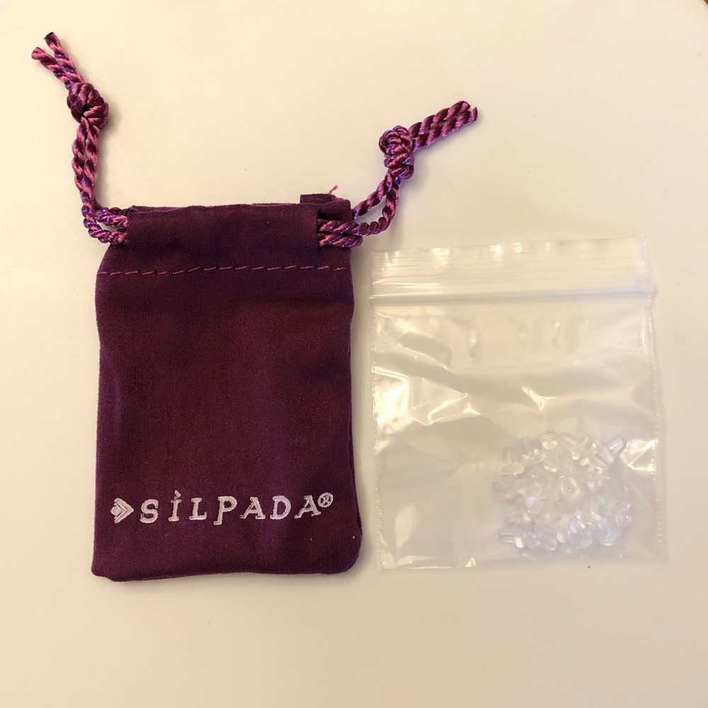 Silpada Bullet Rubber Earring Backs - Set of 12 NEW - Picture 6 of 10